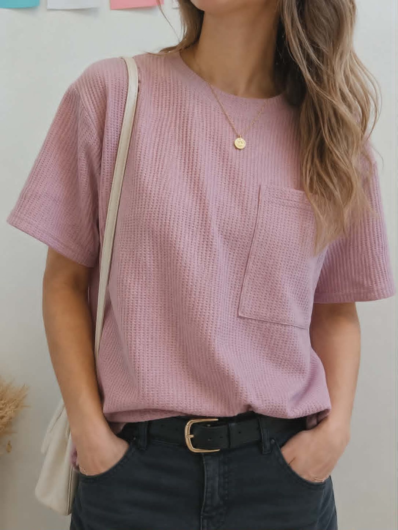 Dámske tričko s krátkym rukávom oversized